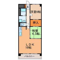 S-FORT春日井の物件間取画像